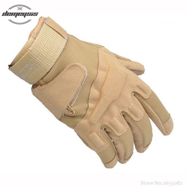 

microfiber full & half finger military tactical gloves non-slip hiking hunting shooting gloves training mittens, Blue;gray
