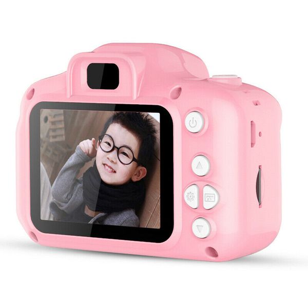 

2019 xmas for kids camera children mini digital camera cute cartoon cam 13mp 8mp slr camera toys for birthday gift 2 inch screen