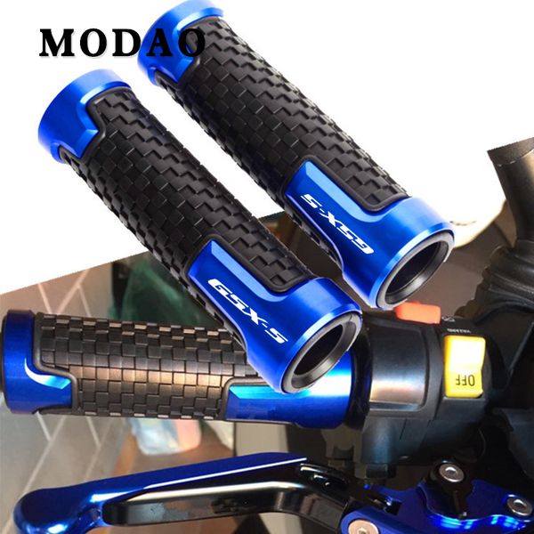 

universal cnc aluminum motorcycle accessories handlebar grips handle bar handle for gsx-s750 gsxs750 gsxs 750 gsx s750