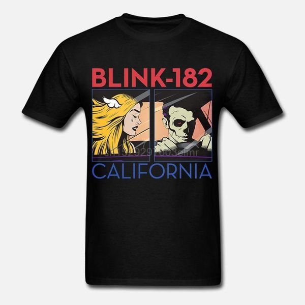 

промоция blink 182 california официальной майки men medium, White;black