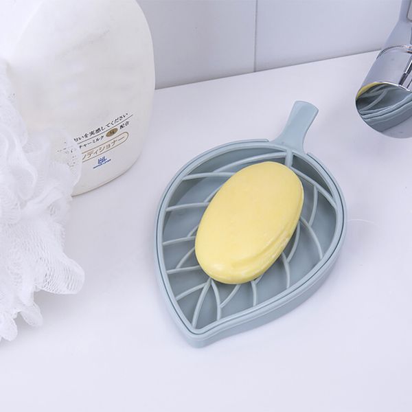 

форма листа soap box dish хранение тарелка лоток держатель контейнер l0819