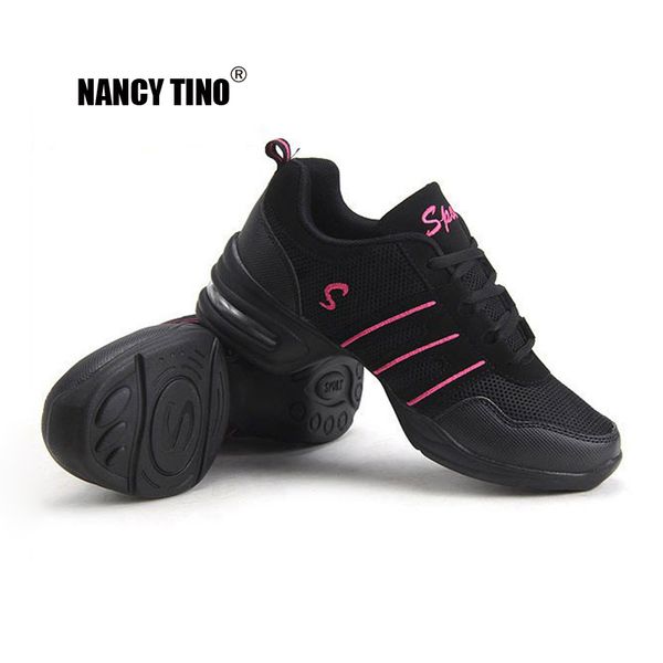 

nancy tino sports feature soft outsole breath dance shoes sneakers for woman practice shoes modern dancing jazz
