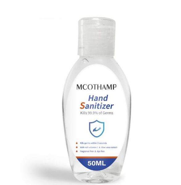 

in stock 50ml hand sanitizer gel disposable hand sanitizer portable disinfection spray liquid disinfectant hand soap new gga3280