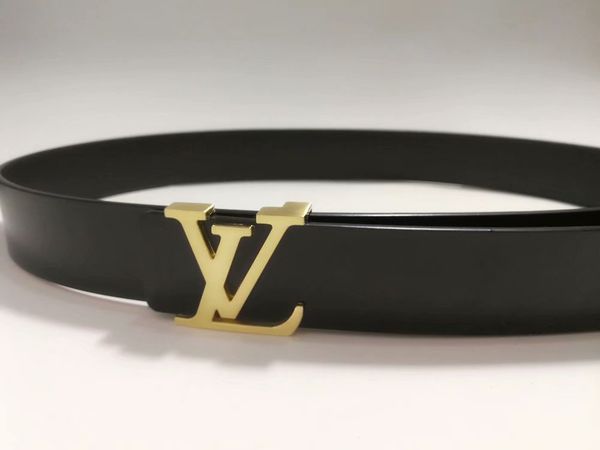 

2018 classic black luxury ceinture designer belts fashion big bead buckle belt hjk, Black;brown