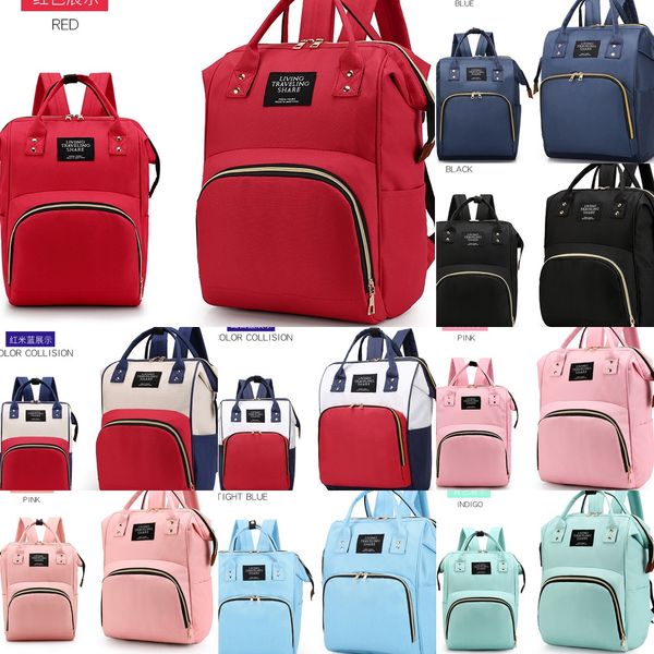 

multi-function large capacity diapers diapers mummy bag double shoulder mummy bag new upgrade diaperbag, White