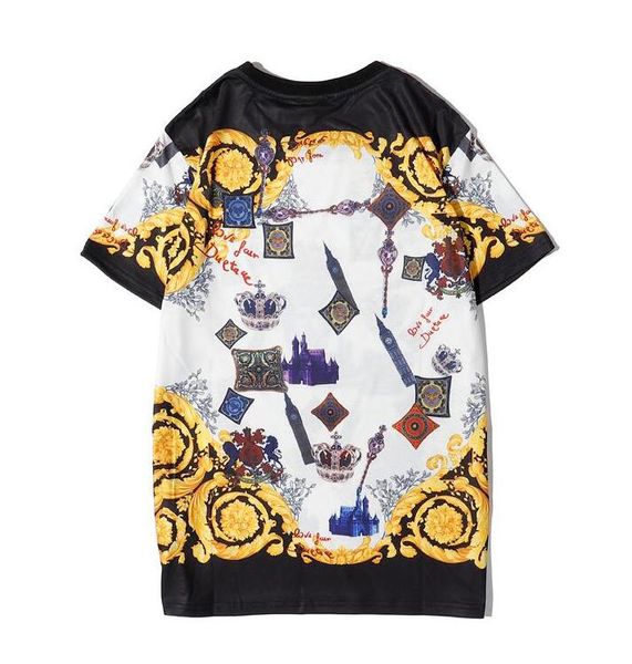 

new summer mens t shirt luxury designer men women tee shirts with letters fashion brand t-shirt mens clothing 2 colors, White;black