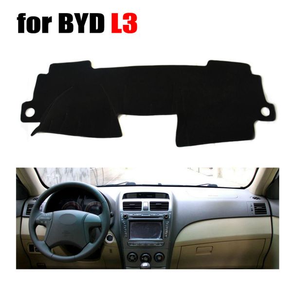 

car dashboard covers mat for byd l3 all the years left hand drive dashmat pad dash cover auto dashboard accessories