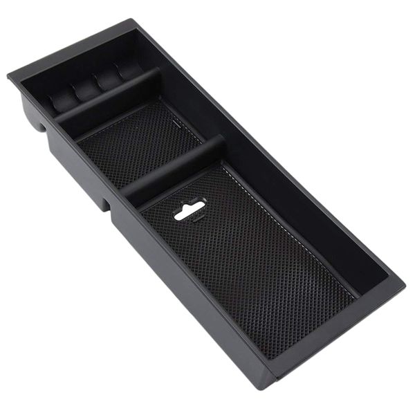 

new black car center console glove storage box fit for f150 2015-2017