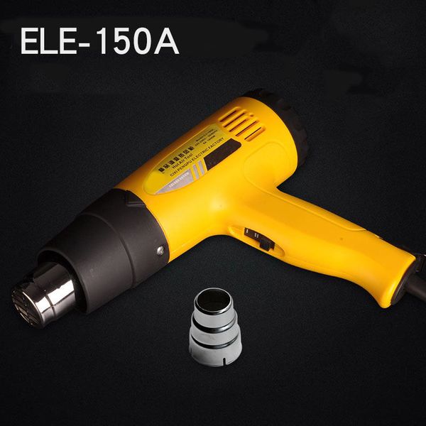 

electric air heater gun temperature-controlled air gun hair dryer soldering hairdryer build tool with 4pcs nozzle