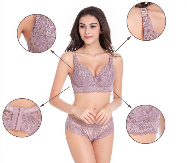 

wireless bras women underwears full cup thin underwear plus size wireless adjustable lace womens bra breast cover cup large size lace, Red;black