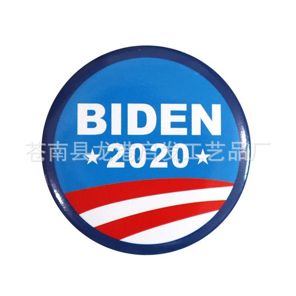 

customer order flag biden badge flag pin 10 1 pcs a lot xy0049 #919, Silver