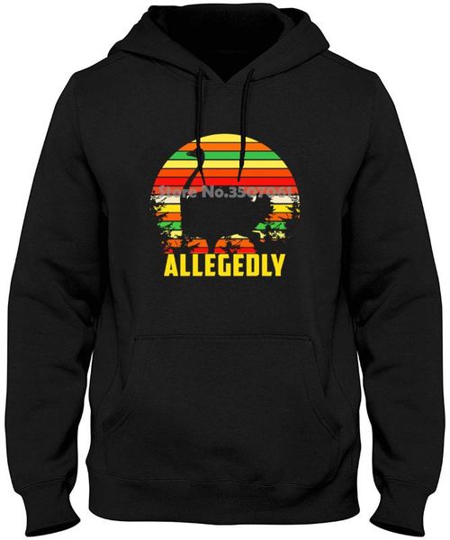 

allegedly letterkenny ostrich black clothing summer winter style fashion anime hoodies & sweatshirts