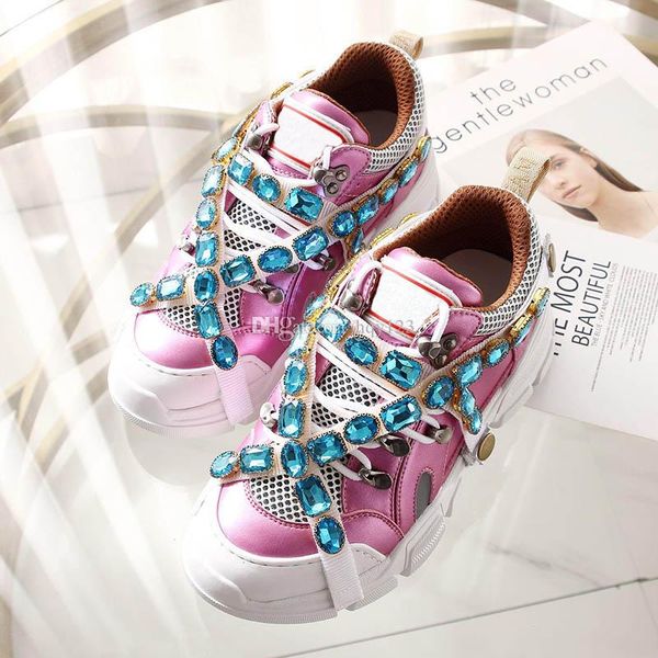

fashion luxury men woman shoes luxury designer shoes designer sneakers size 35-45 model rz01, Black