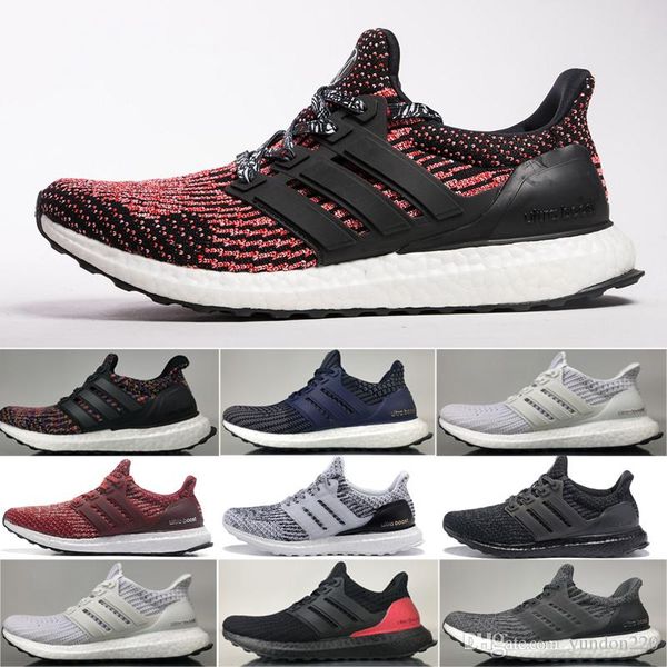 

ultra boost 3.0 4.0 triple black and white primeknit oreo cny blue grey men women running shoes ultra boosts ultraboost