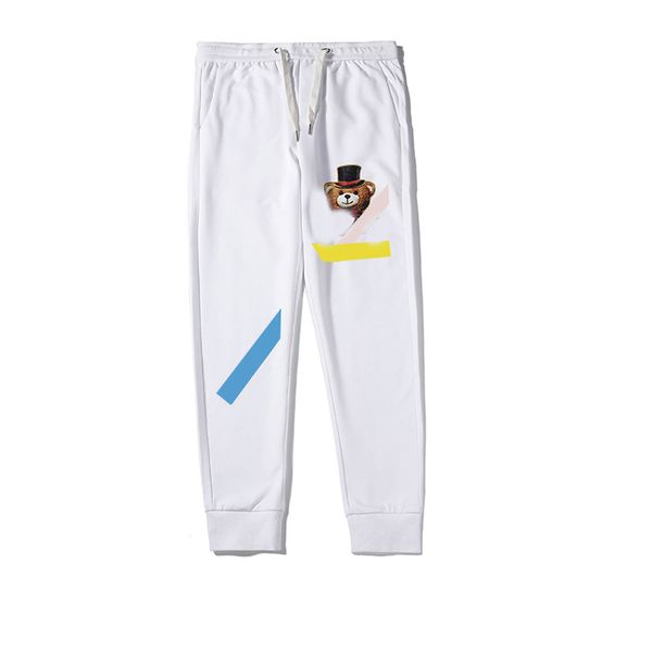 

черные мужские брюки медведь головные брюки asual мужская мода спортивные брюки jogger девушки голова новый дизайнер мужская марка спортивны, Black