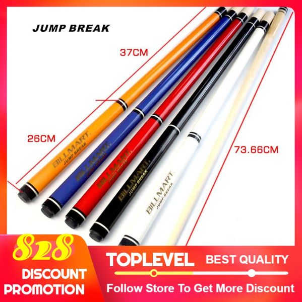 

new arrival preoaidr 2 in 1 break cue jump cues billiard stick kit professional handmade 5 colors option 13mm tip china 2019