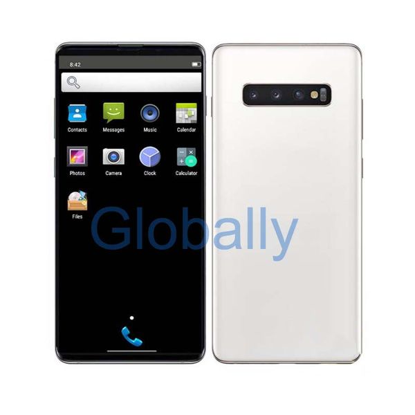

Goophone 10 plu hd creen 6 5 inch cellphone 1gb ram 8gb rom quard core fingerprint iri unlocked 2g 3g mobile phon