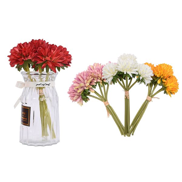 2019 Bouquet Silk Chrysanthemum Artificial Flowers For Wedding