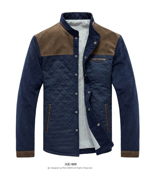 

2019 men's fashion men jackets spring autumn new solid men patchwork slim fit coats male tracksuit mens coat, Black;brown
