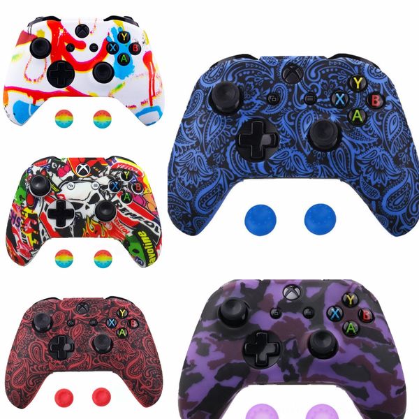 

vmyma soft silicone rubber skin gamepad accessories case controller game pad joystick protective for microsoft xbox one s cover