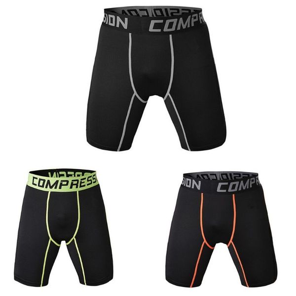 

men bodybuilding army green shorts fitness clothing workout inseam gyms male muscle alive elastic compression tights running, Black;blue