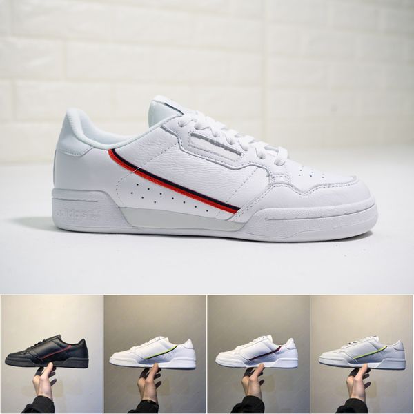 

men women continental 80 casual shoes calabasas powerphase kanye west aero core og trainer flat superstars stan smith sports sneakers 36-45, Black