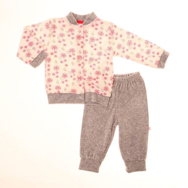 

carmin baby velvet pyjama set, Blue;red