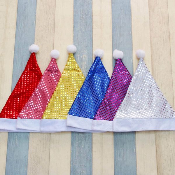 

2018 christmas ornaments decoration christmas hats santa hats children women men boys girls cap for party