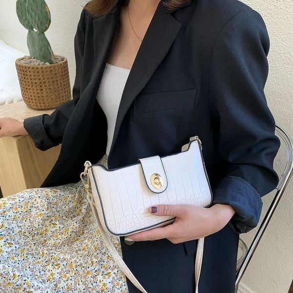 

2020 new women's shoulder bag korean version ladies clutch bag european and american wild texture ladies shoulder