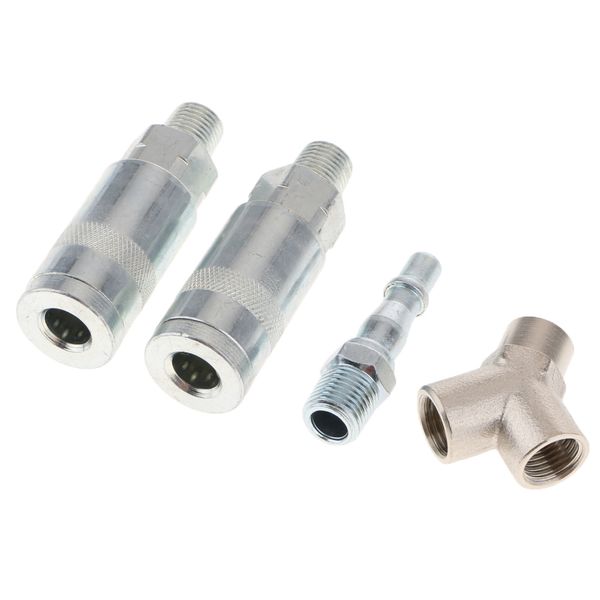 

tee joints air line hose compressor fitting connectors quick release