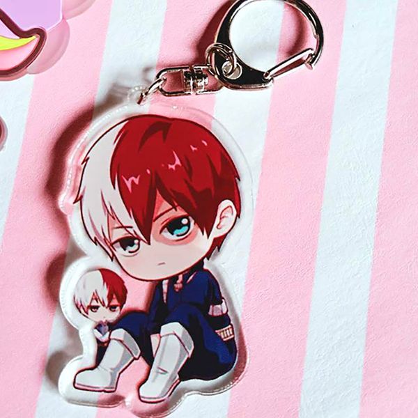 

tronzo toys keychain my hero academia midoriya izuku bakugou katsuki todoroki s mini keychains boku no hero academia keyring
