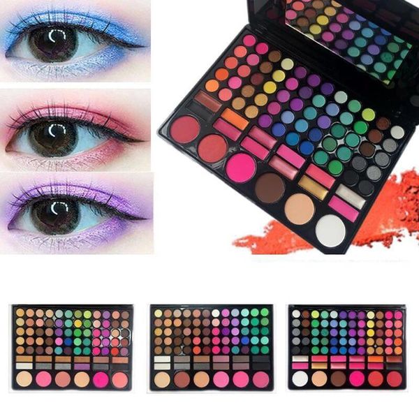 

78 colors matte glitter long lasting 7801, 7802, 7803 eyeshadow china palette eye make 336g up palettes smear