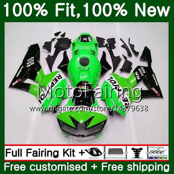 

впрыск для honda cbr600rr f5 repsol зеленый 13 14 15 16 17 62mf4 cbr 600rr 600 rr f5 cbr600 rr 2013 2014 2015 2016 2017 2017 обтекатель кузо