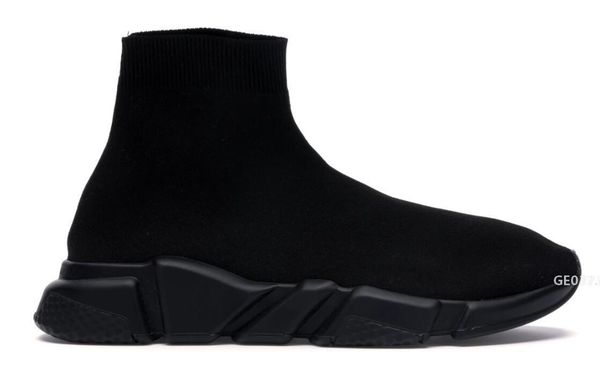 

sock shoes fashion luxury men women sneakers triple black white graffiti beige yellow speed trainer mens casual sports shoege03