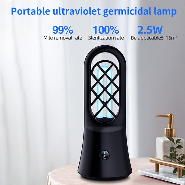 

uv disinfection lamp ozone household ultraviolet lamp uvc germicidal light sterilizing light usb rechargeable uv sterilizer