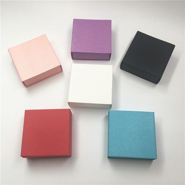 

12pcs colorful cover kraft paper drawer gift boxes wedding birthday party cookies candy box for handmade soap craft box supplies