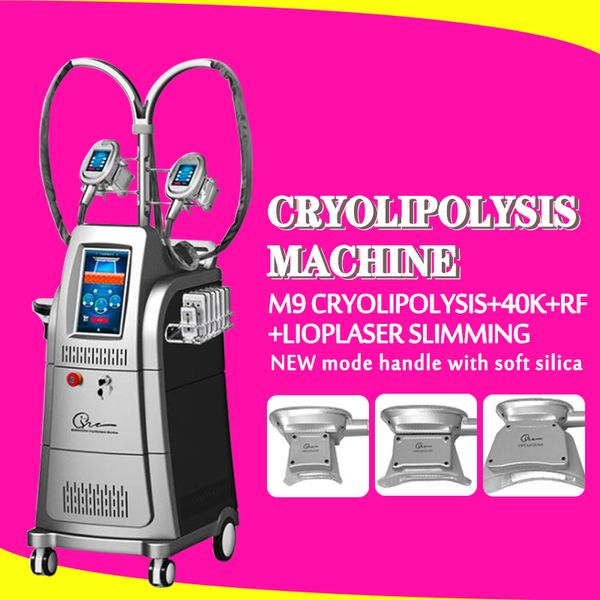 

2019 высокое качество cryolipolysis машина для похудения fat замораживание вакуумная потеря веса ультразвук рф lipo машины лазерной криотера