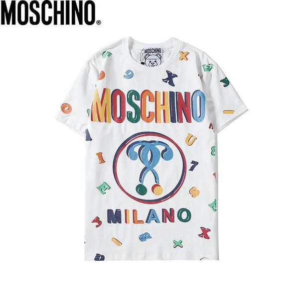 

luxury mens designers t shirts summer t shirt crane printing designers t shirt hip hop fashion men women short sleeve tees size-024, White