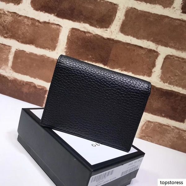 

роскошные высокое качество знаменитости дизайн письмо гог head пряжки металла два fold wallet карты вернуться коровья кожа 499325 короткий к