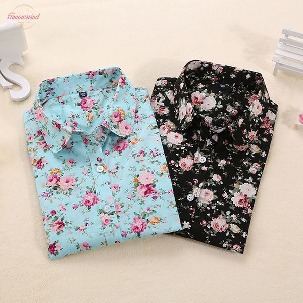 

floral womens blouse cotton casual flower light vintage summer women shirt fashion plus size 5xl female shirt 2020, White