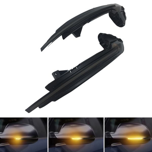 

2 pieces led dynamic turn signal light for- a6 c7 c7.5 6 s6 4g 2012-2018 car side wing rear view mirror blinker indicator