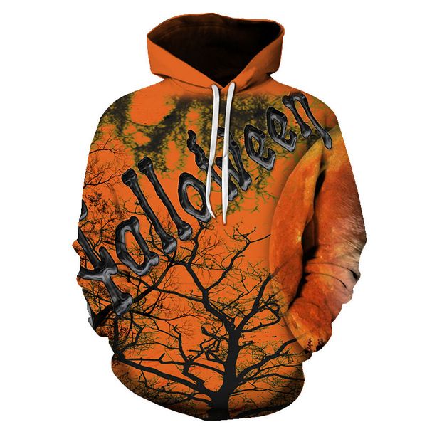 

2019 new 3d halloween hoodies women/men sweatshirts printing halloween 3d hoodies christmas coats hoodie pullovers s-6xl, Black