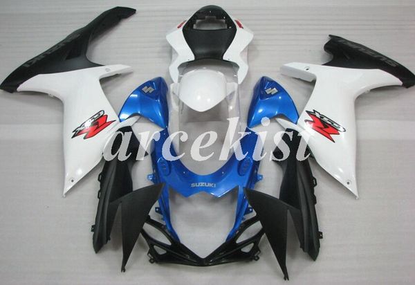 

4gifts новый abs мотоциклов обтекатели kit, пригодный для suzuki gsx-r600 gsx-r750 k11 l1 2011 - 2016 11 12 13 14 15 16 кузова комплект белы
