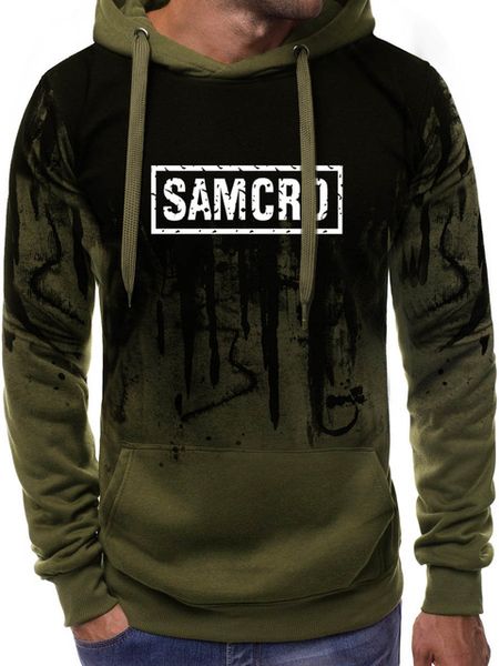 

soa sons of anarchy the child samcro men gradient hoodies male casual sweatshirt winter fleece fashion hip hop warm hoody bm