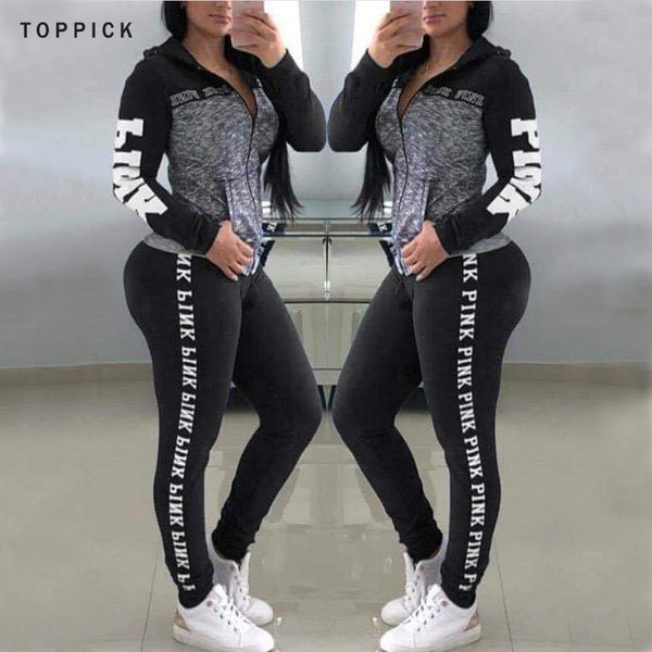 

женщины йога наборы спорт top + йога штаны костюм pink письмо фитнес sportwear женщины йога костюм спортивная одежда для женщин одежда gym
