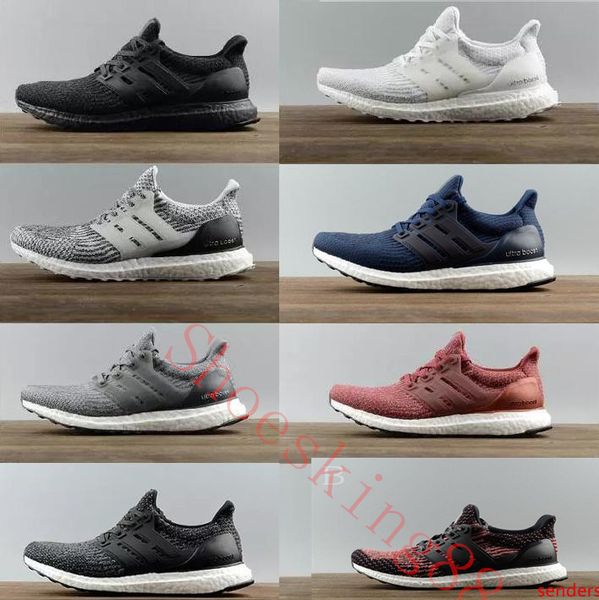 

ultra 3.0 4.0 running shoes men women ultra 3.0 iii primeknit runs white black sports sneaker 36-47