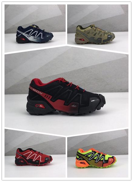 

Salomon Speed Cross speedcross 3 2019 дети Соломон скорость крест 3 CS мальчиков дизайнер кроссовки