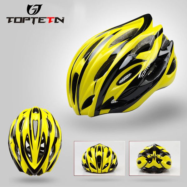 Bicicleta Ciclismo Capacete Tour de France Ultralight In-Mold Road Montanha 22+ Air Vents Contra Choque Ciclismo MTB Bicicleta Capacetes