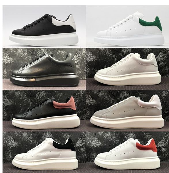 

alexander mcqueen casual shoe men women luxury designer brand classic running shoes outdoor walking sneakers, Black