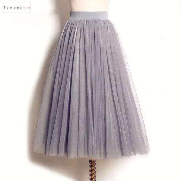 

взрослый тюль юбка свадьба макси layers лето белый упругие плиссе сетка mid теленок пачка женщина black elegant party